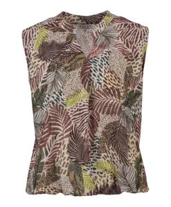 Dames top beige