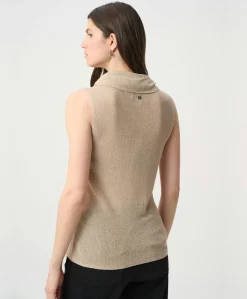 Dames top beige