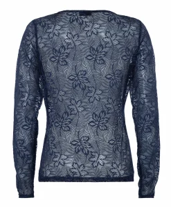 Dames top blauw