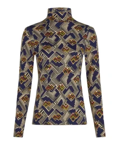 Dames top blauw