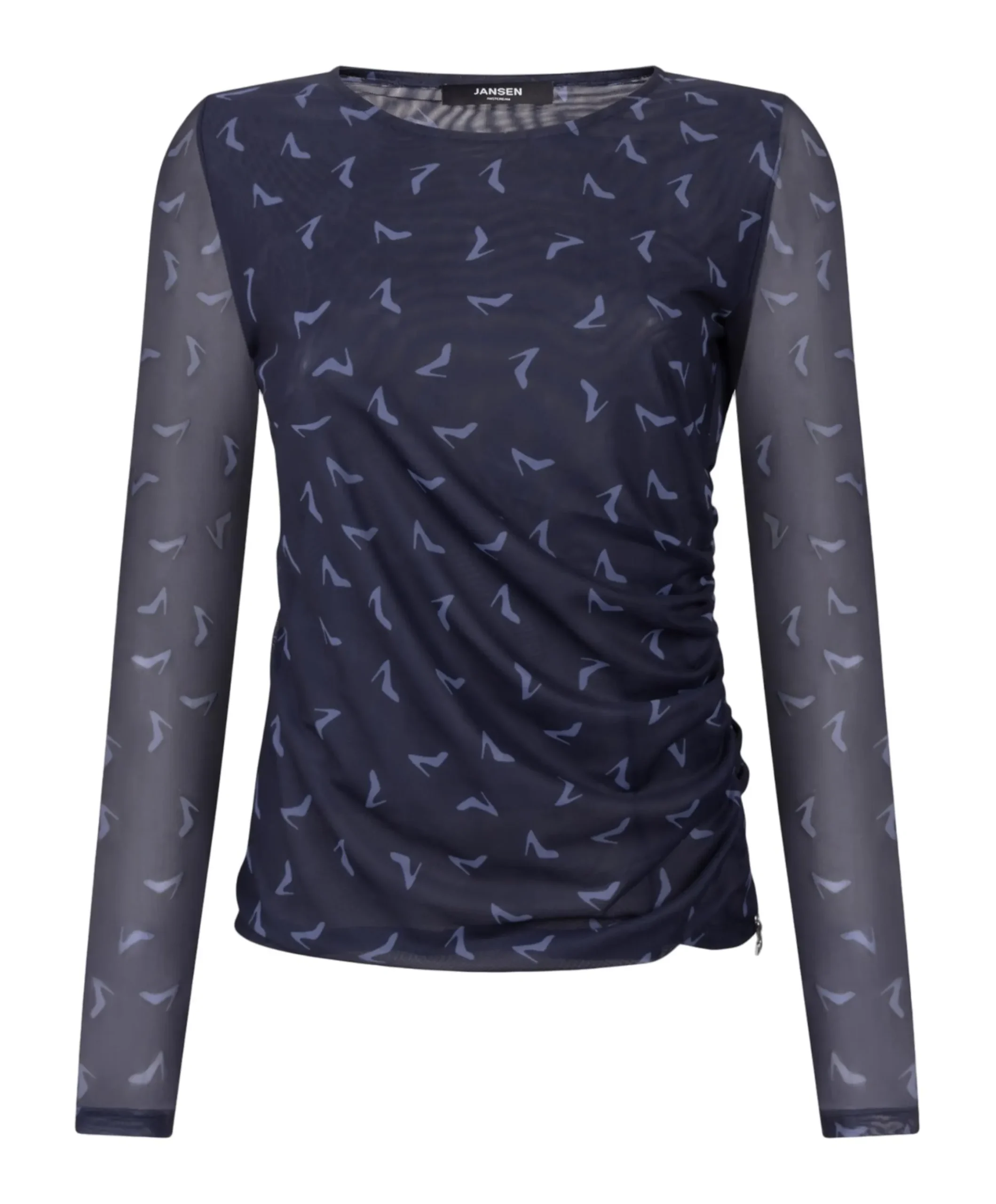 Dames top blauw