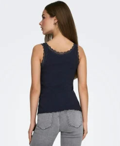 Dames top blauw