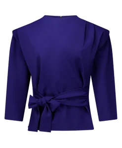 Dames top blauw