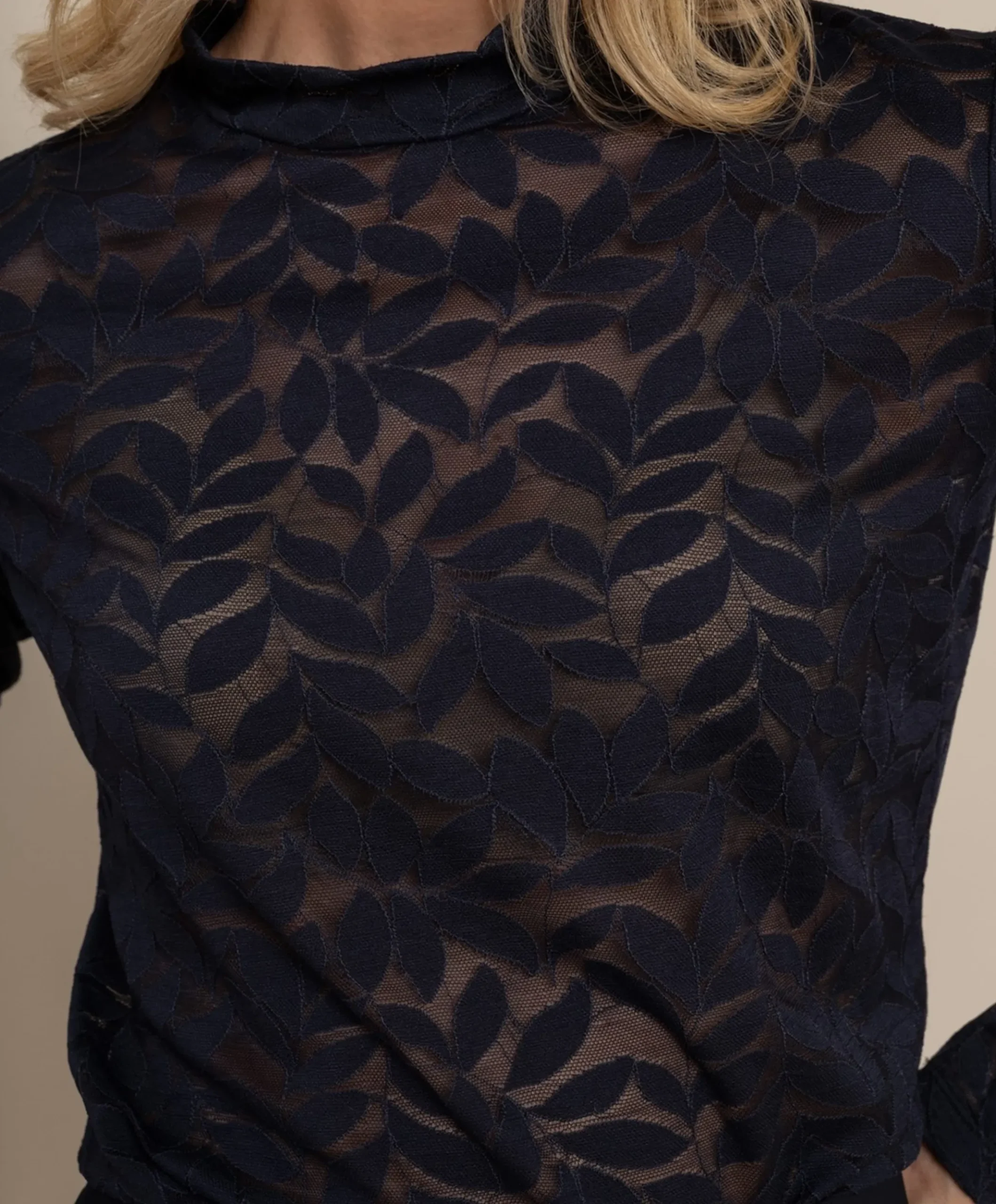 Dames top blauw