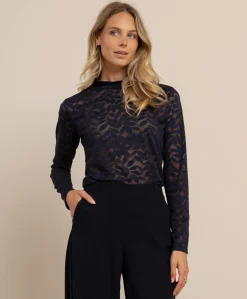 Dames top blauw