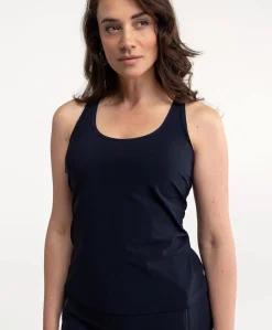 Dames top blauw