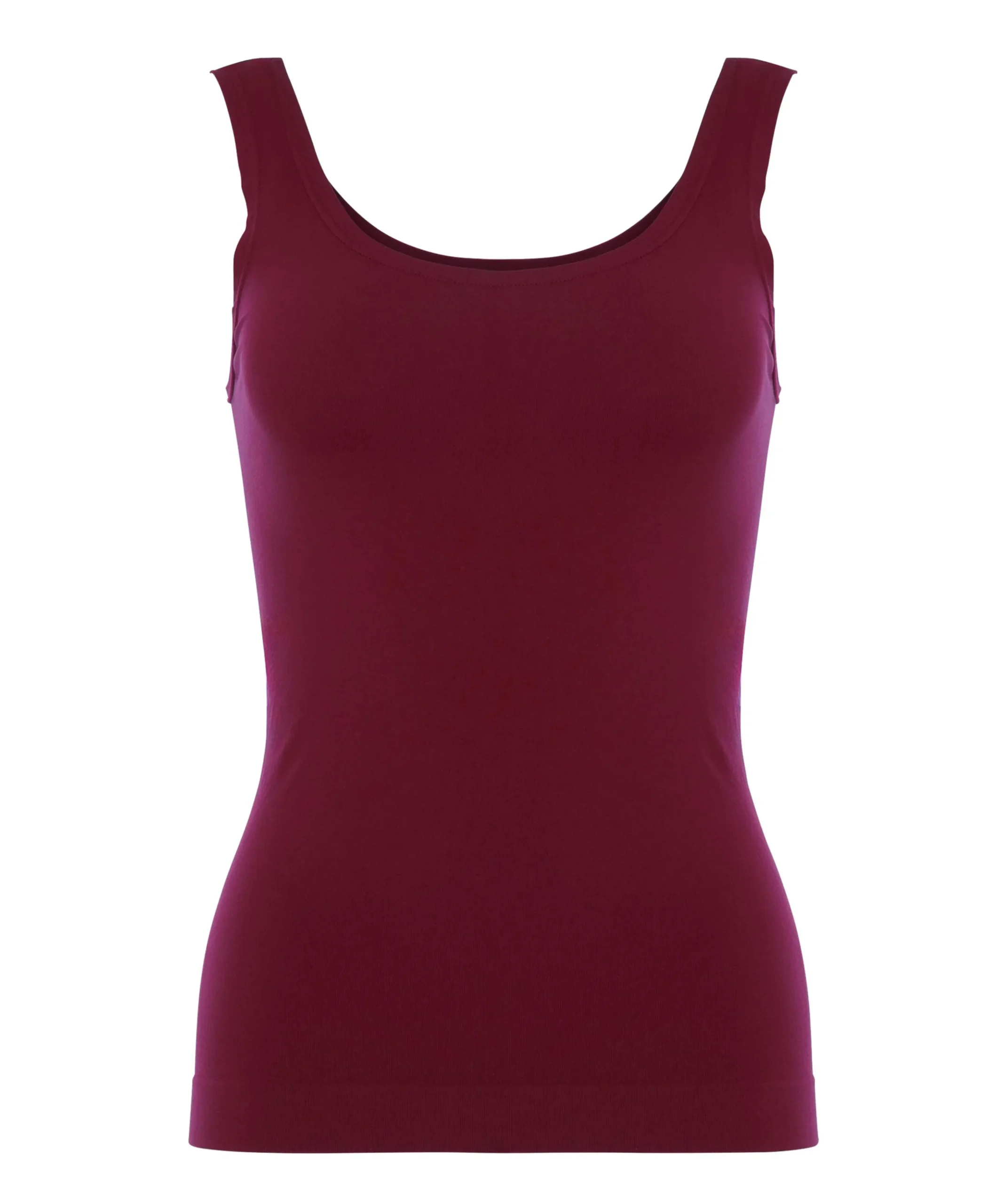 Dames top bordeaux