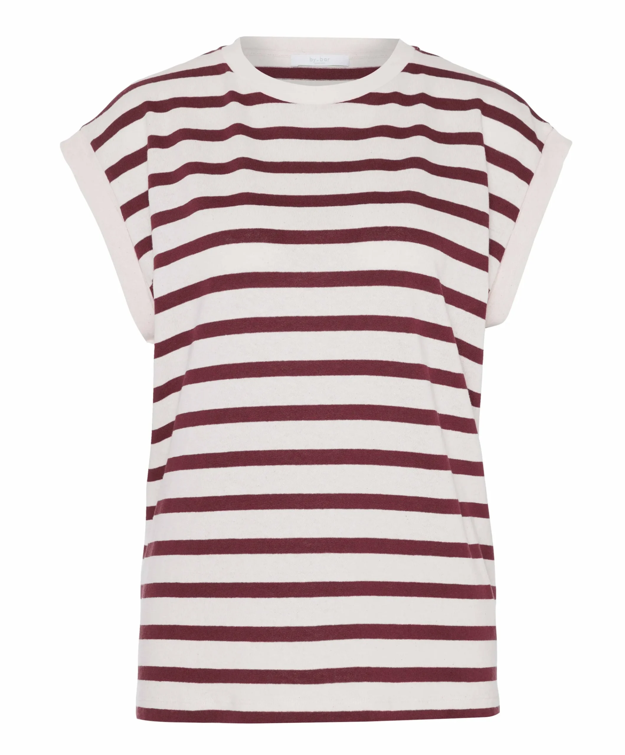 Dames top bordeaux