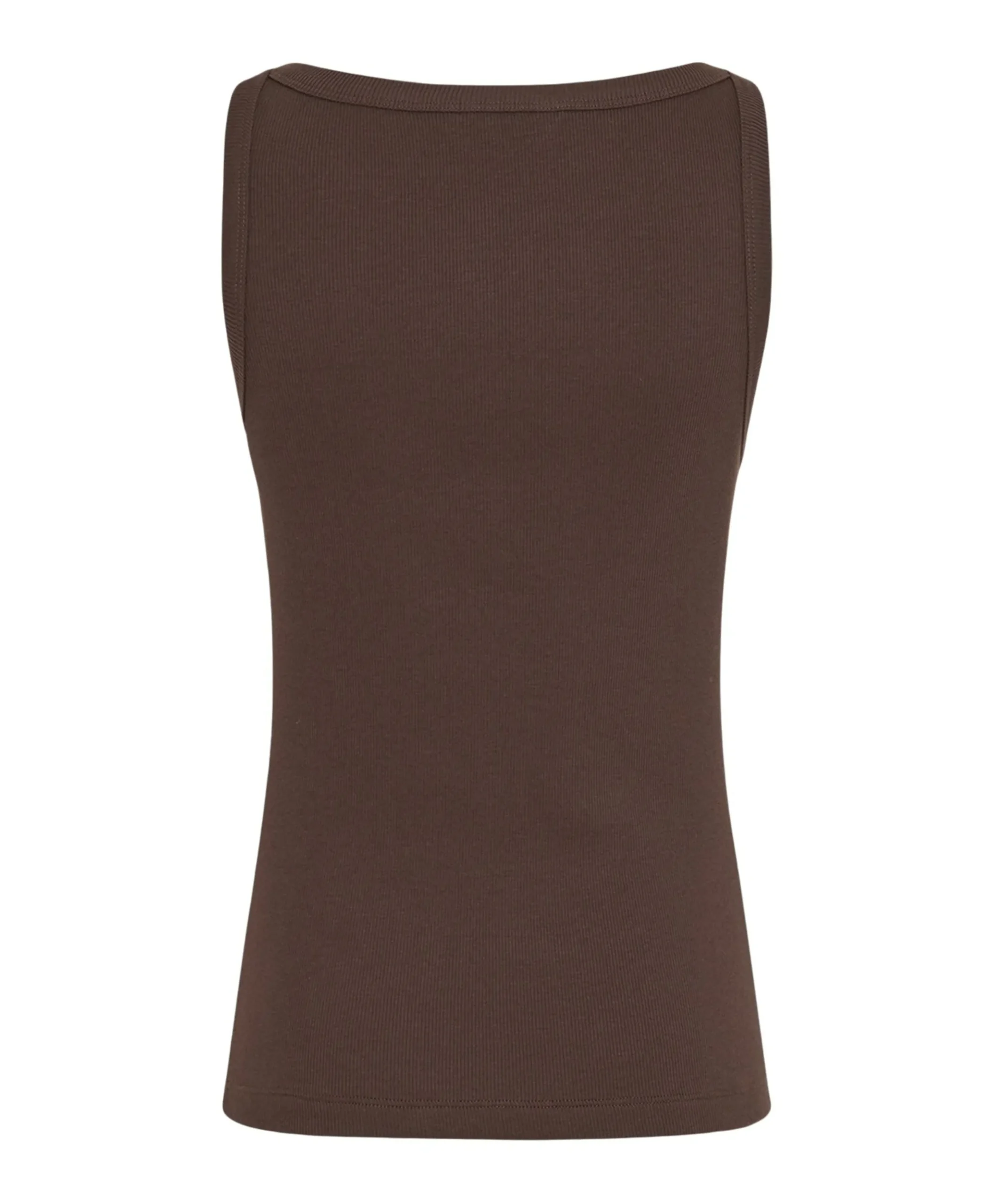 Dames top bruin