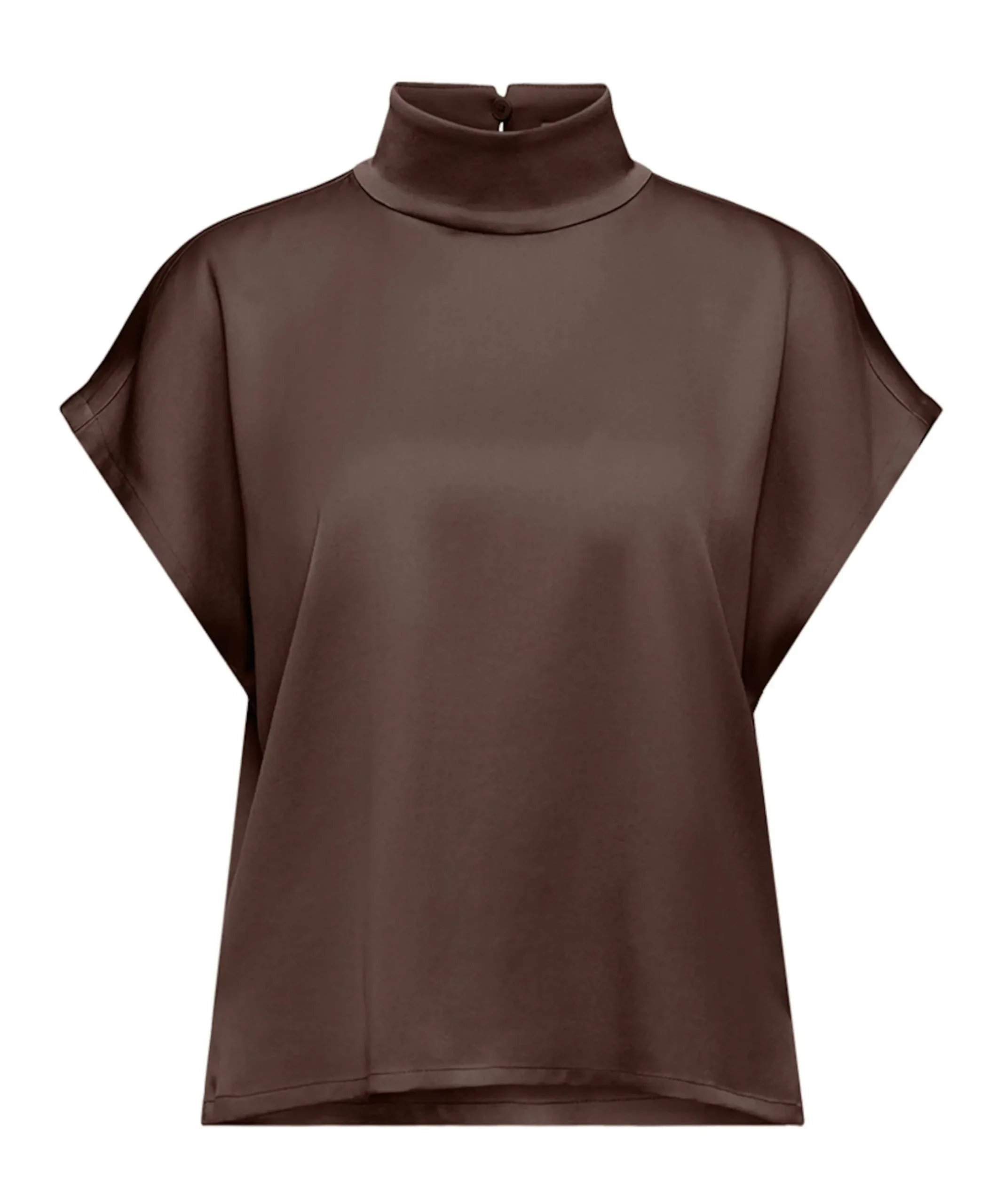 Dames top bruin