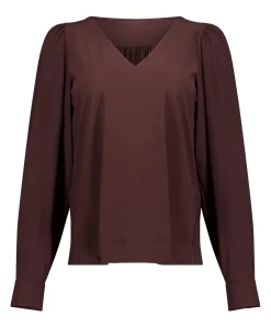 Dames top bruin