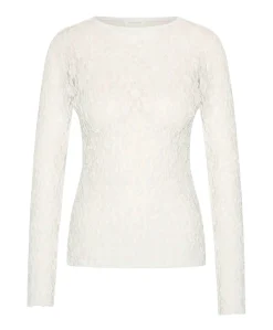 Dames top ecru