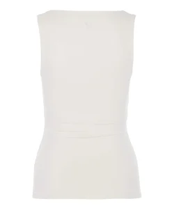 Dames top ecru
