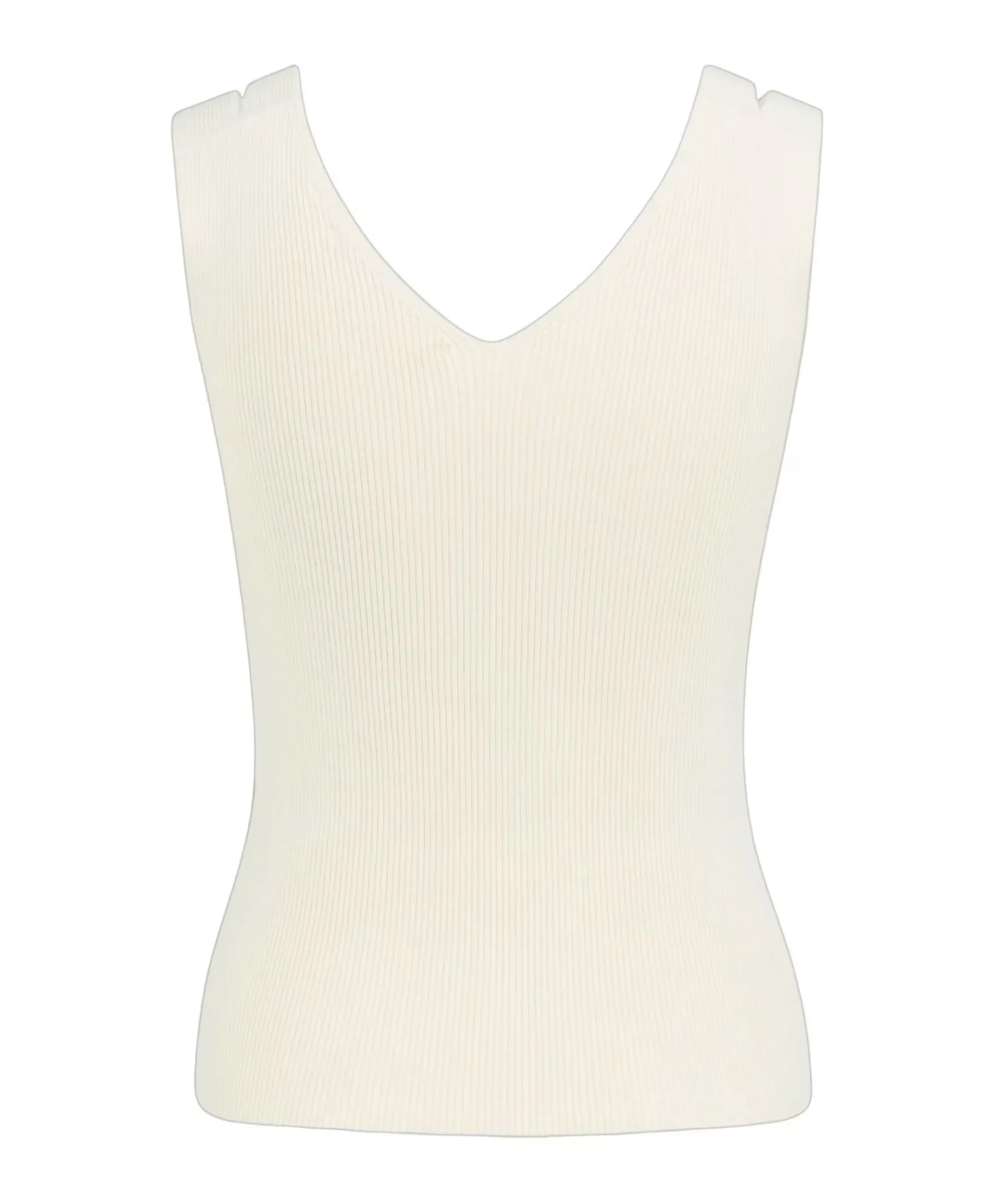 Dames top ecru