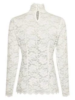 Dames top ecru