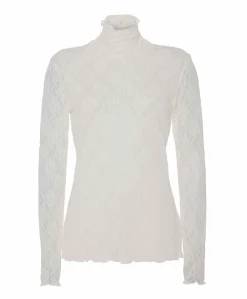 Dames top ecru