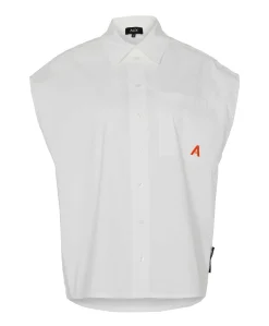 Dames top ecru