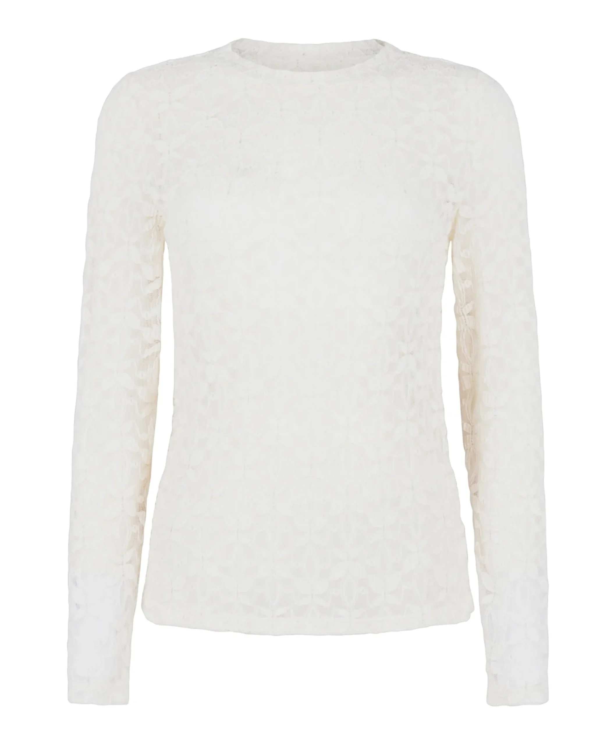 Dames top ecru