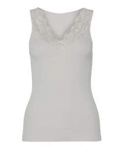 Dames top ecru