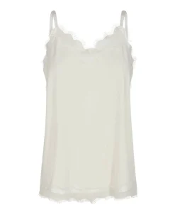 Dames top ecru