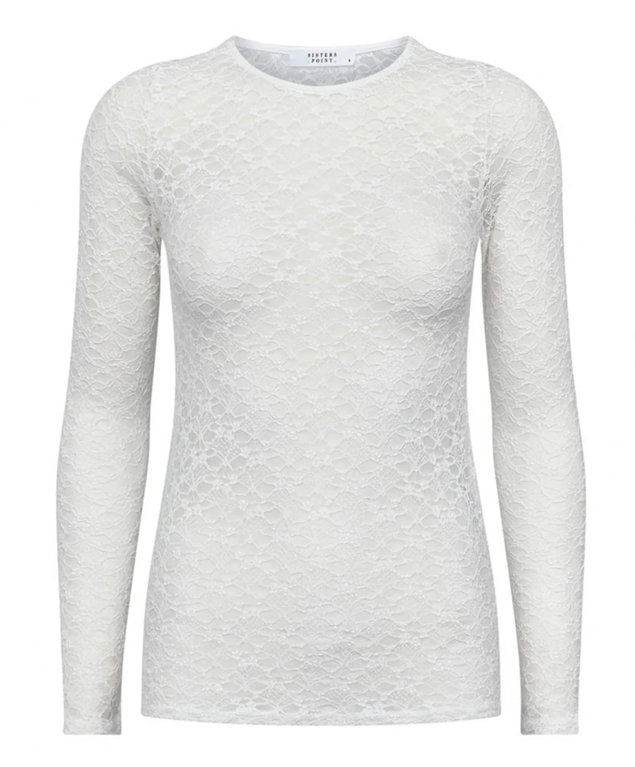 Dames top ecru