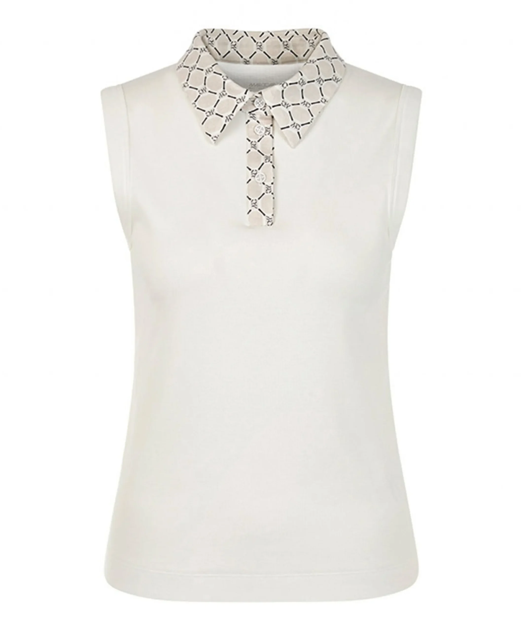 Dames top ecru
