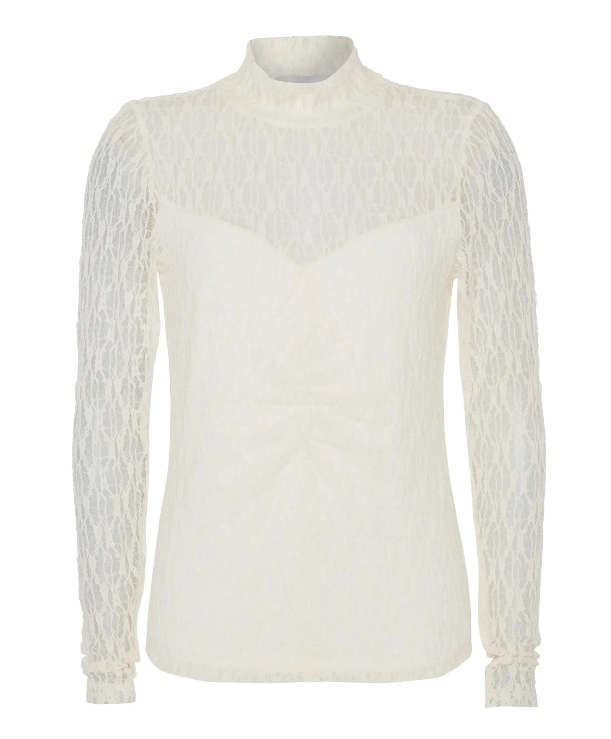 Dames top ecru