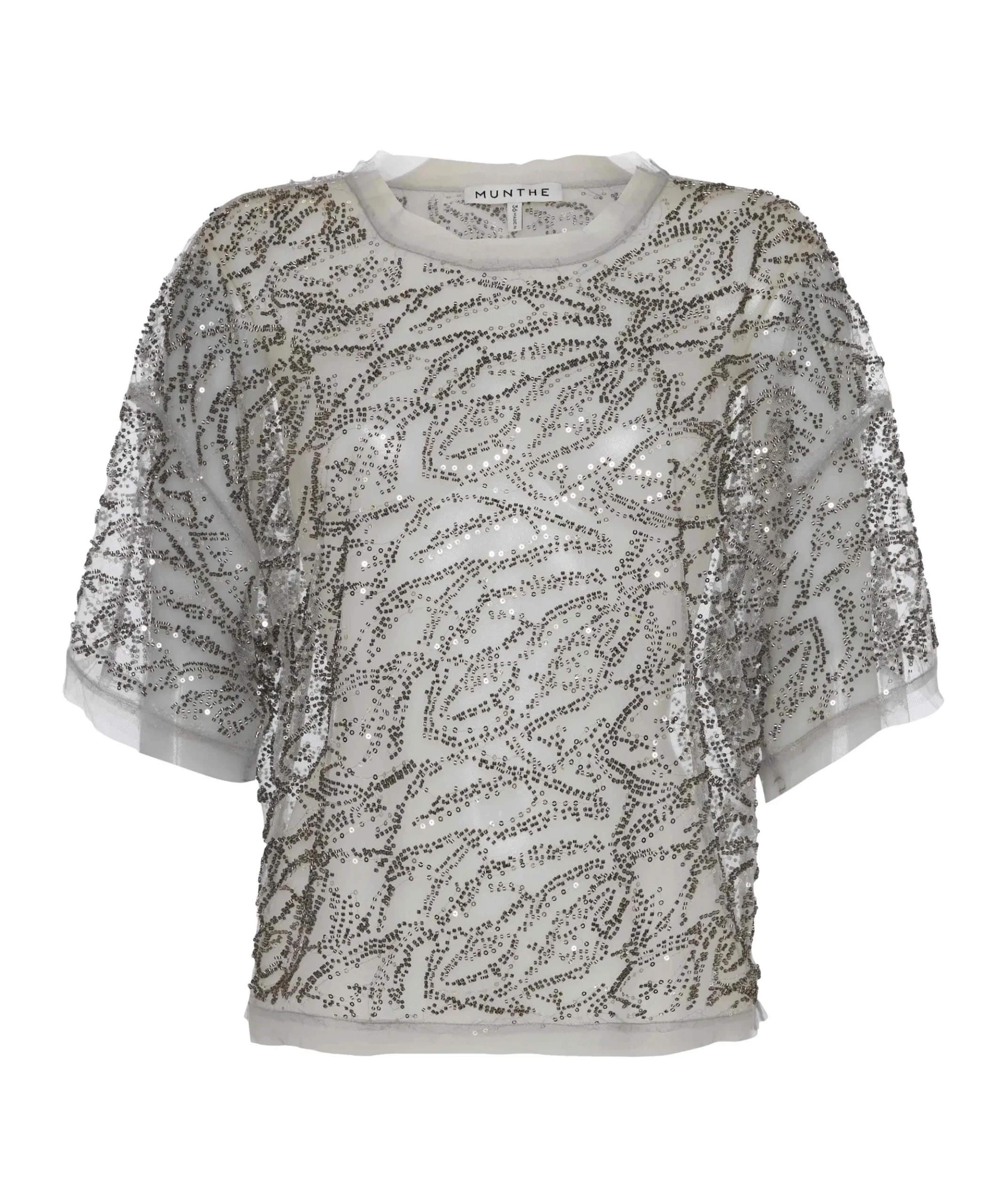 Dames top grijs