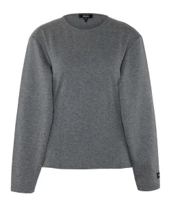 Dames top grijs