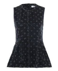 Dames top grijs