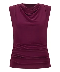 Dames top paars