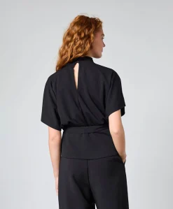 Dames top zwart