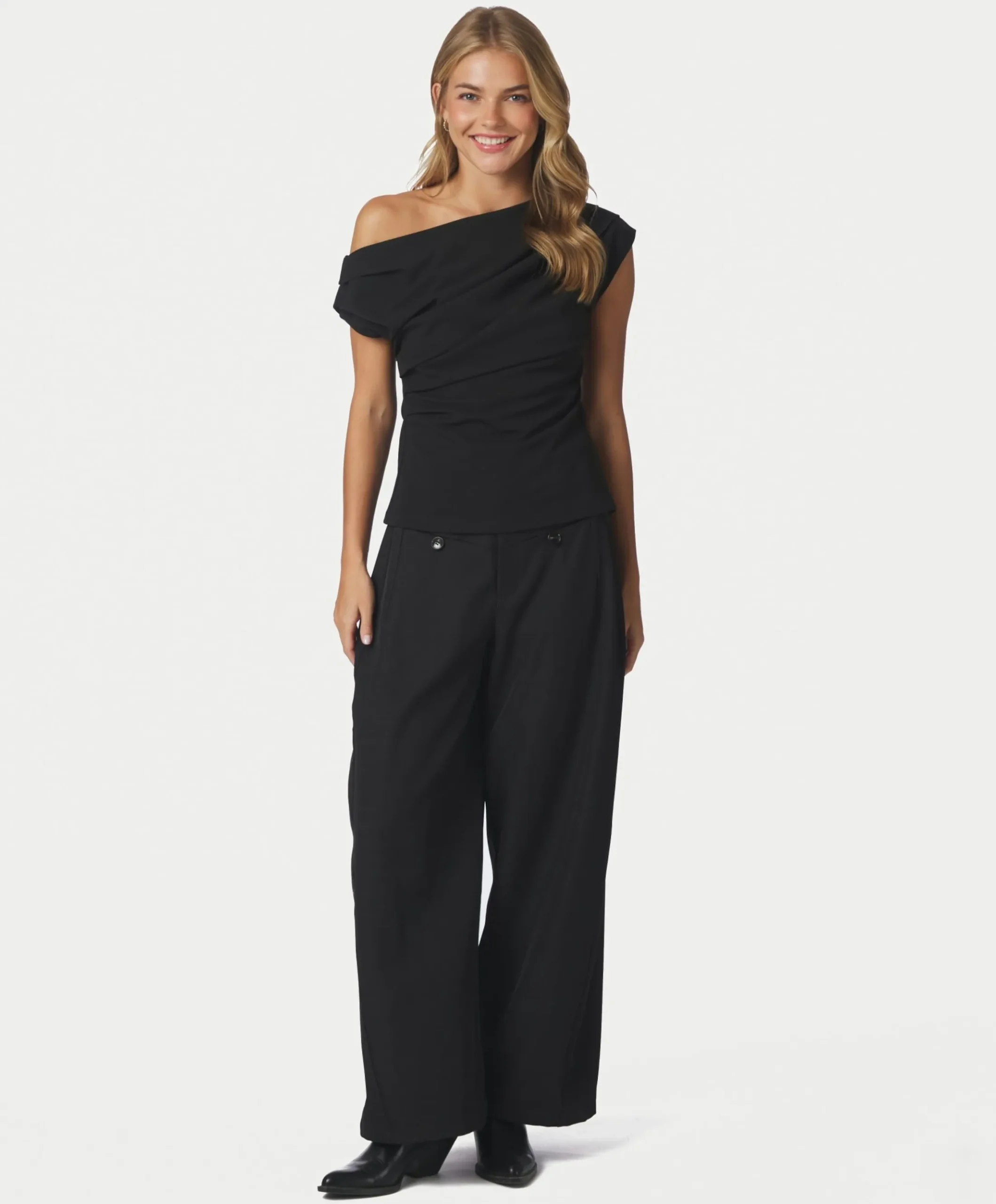 Dames top zwart