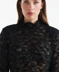 Dames top zwart