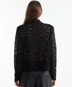 Dames top zwart