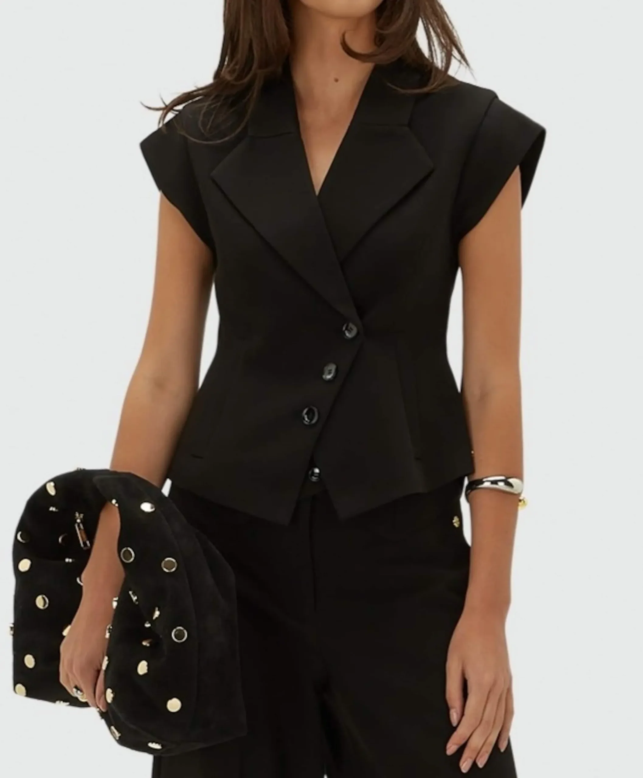 Dames top zwart