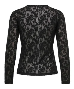 Dames top zwart