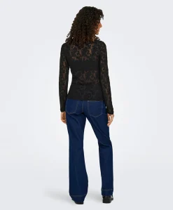 Dames top zwart