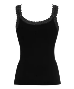 Dames top zwart