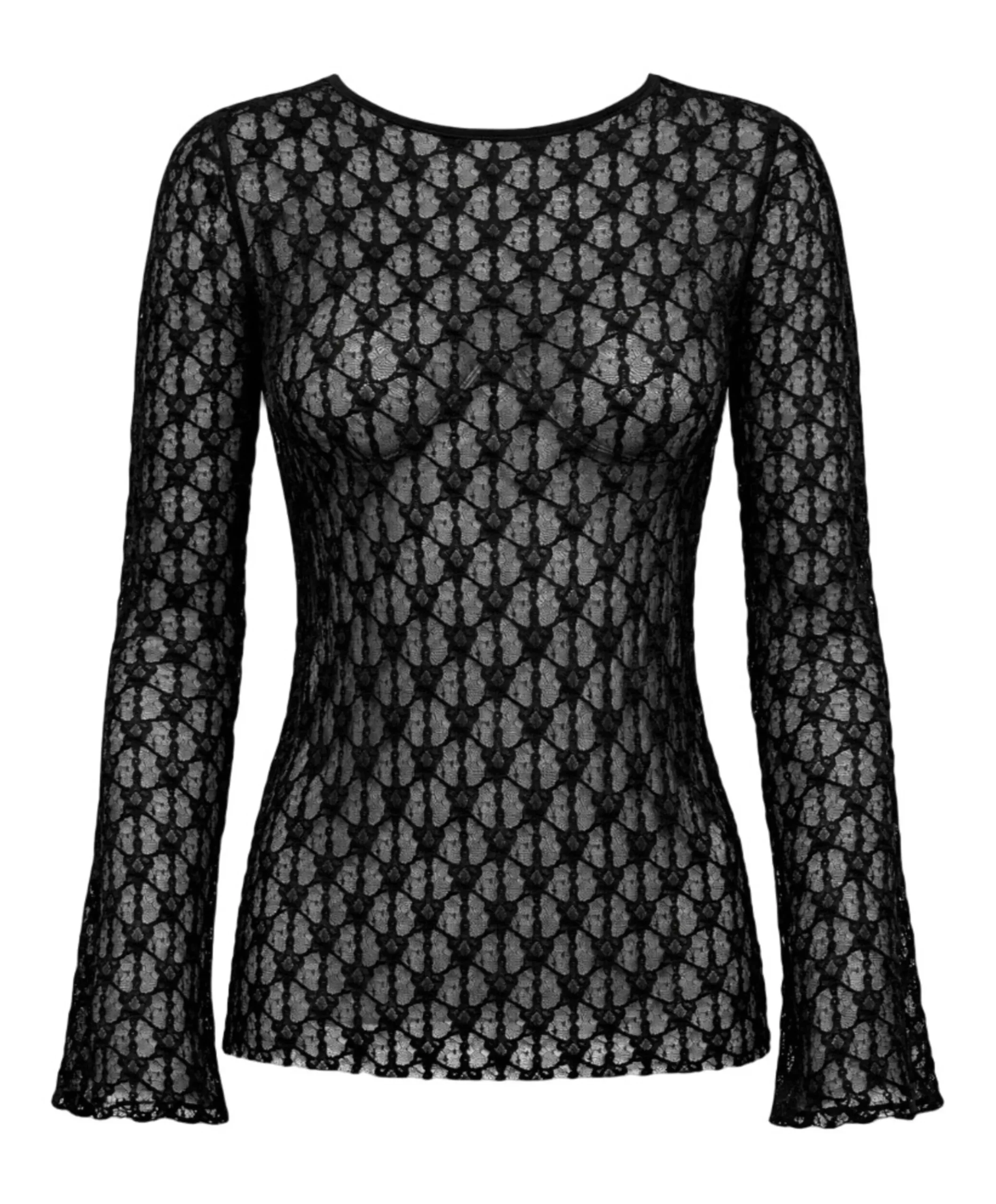 Dames top zwart