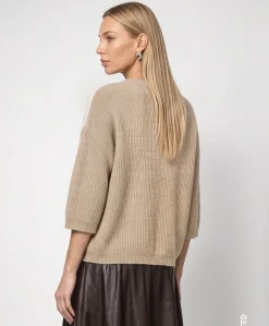 Dames trui beige