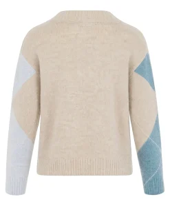 Dames trui beige