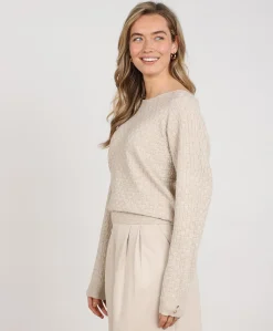 Dames trui beige