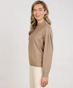 Dames trui beige