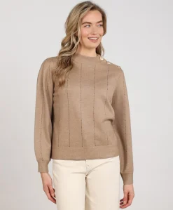 Dames trui beige