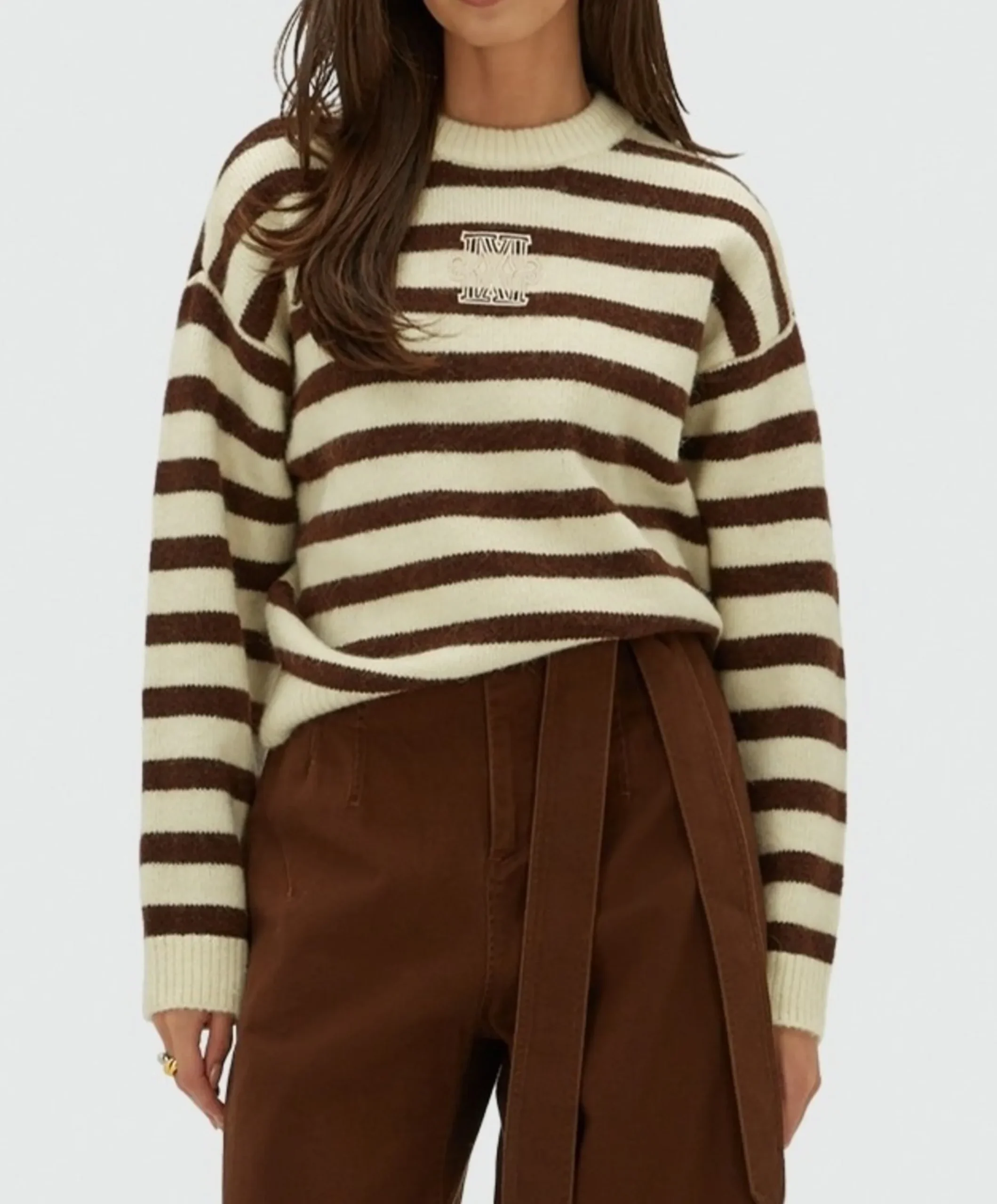 Dames trui beige