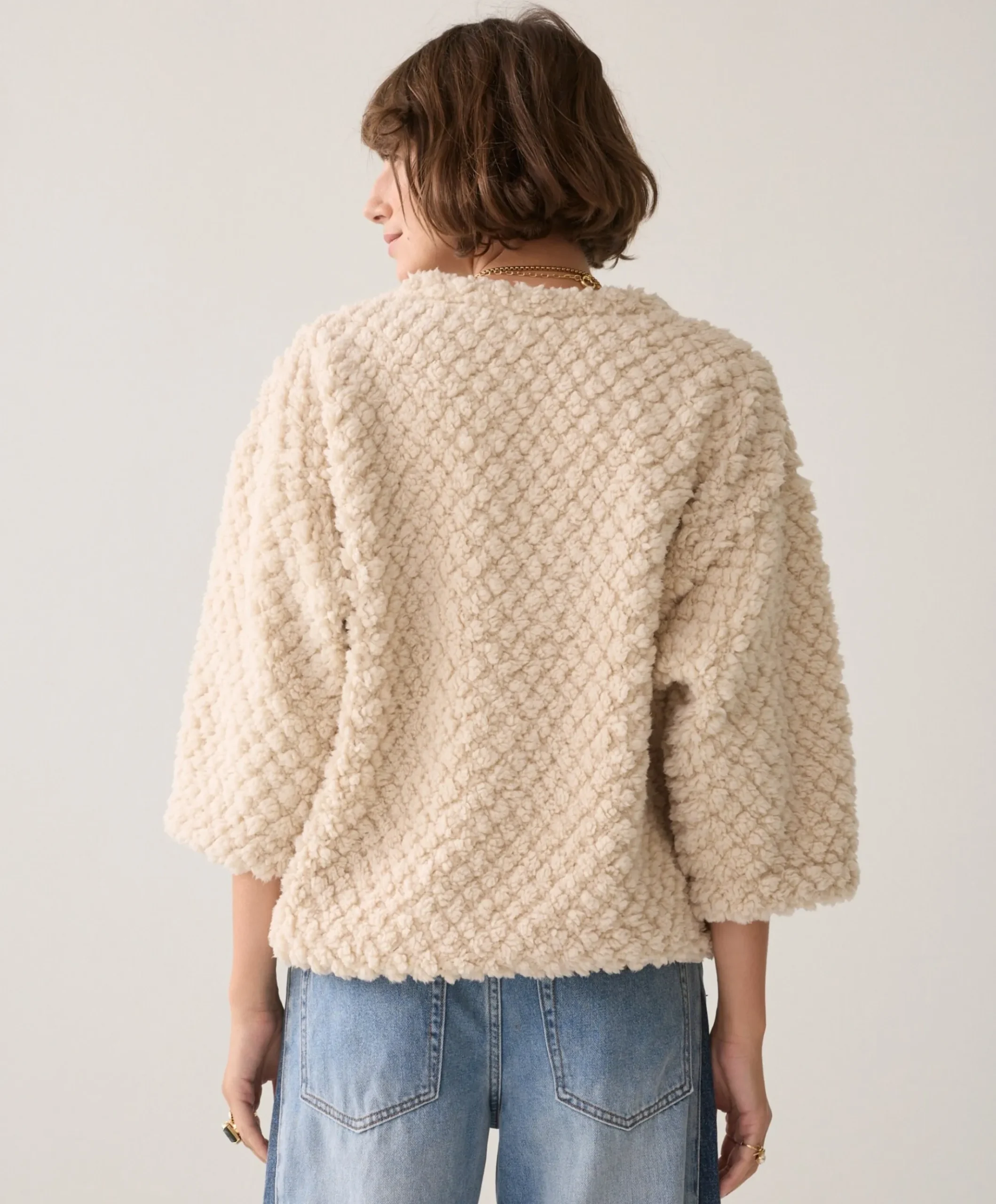 Dames trui beige