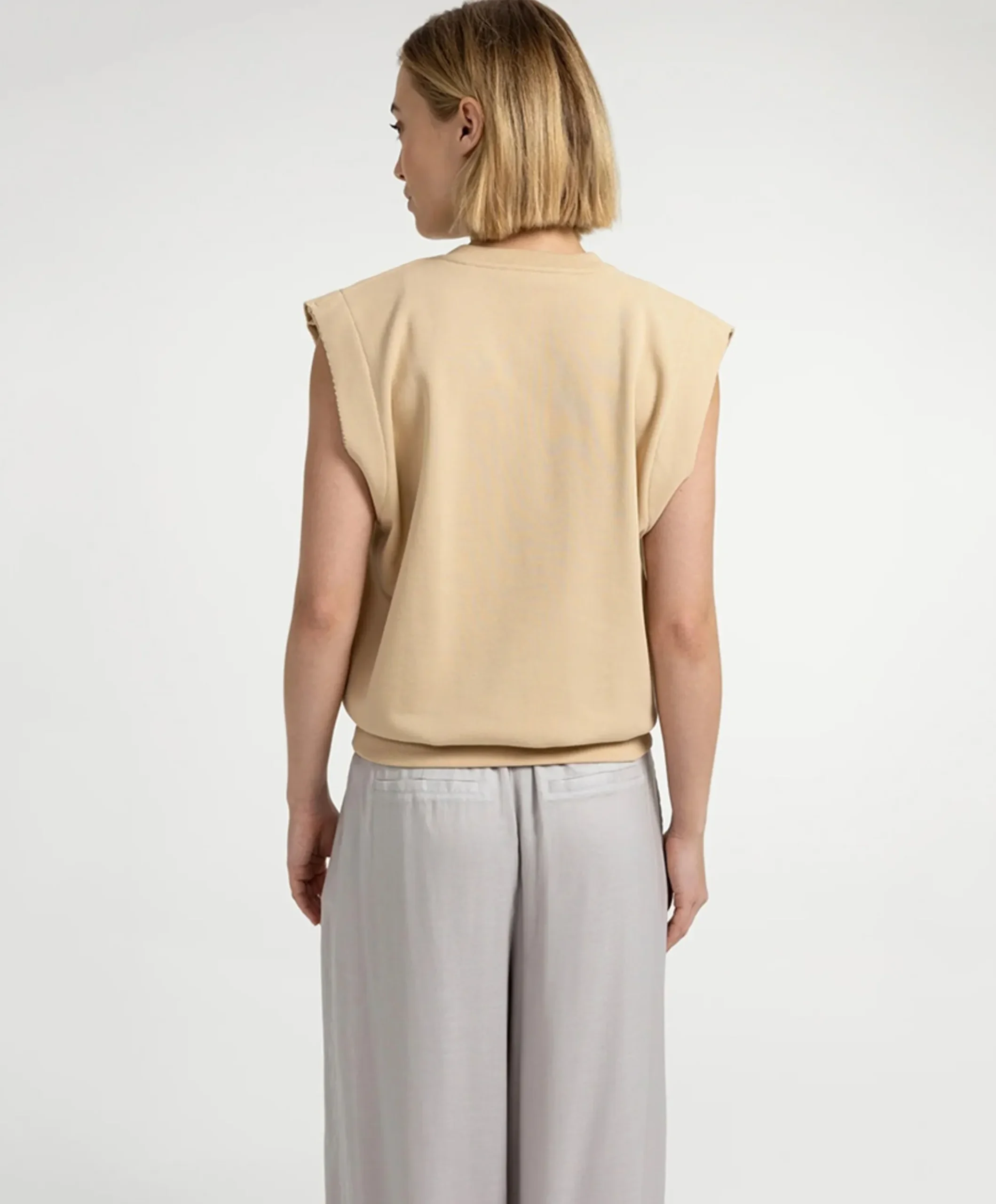 Dames trui beige