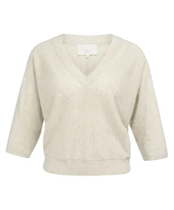 Dames trui beige