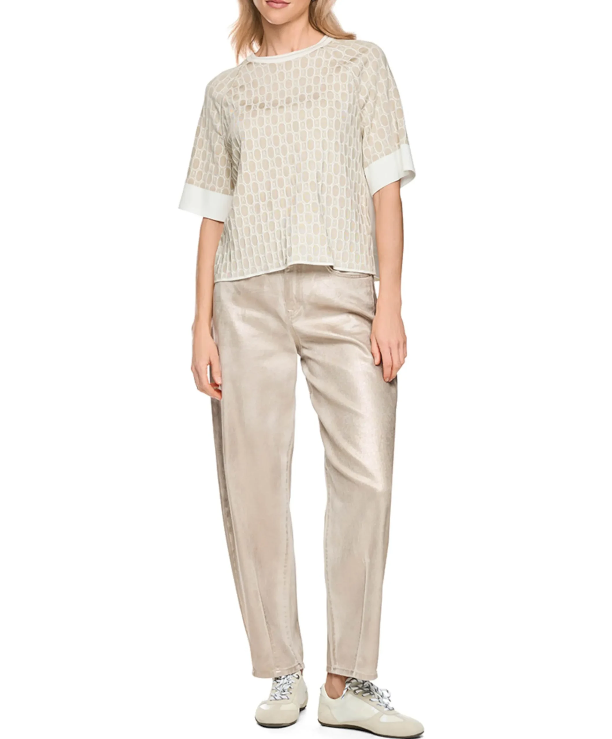 Dames trui beige